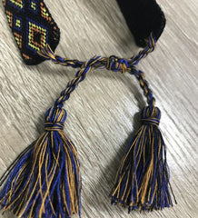 Hot Brand Jewelry 30 Colors Cotton Rope Woven Bracelets Letter Signature Embroidery Bangle For Women Tassel Lace-up Bracelets