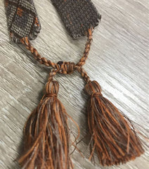 Hot Brand Jewelry 30 Colors Cotton Rope Woven Bracelets Letter Signature Embroidery Bangle For Women Tassel Lace-up Bracelets